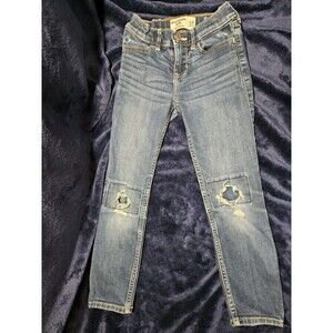 Abercrombie Kids Distressed High-Rise Jean Legging – Size 5/6 Slim
